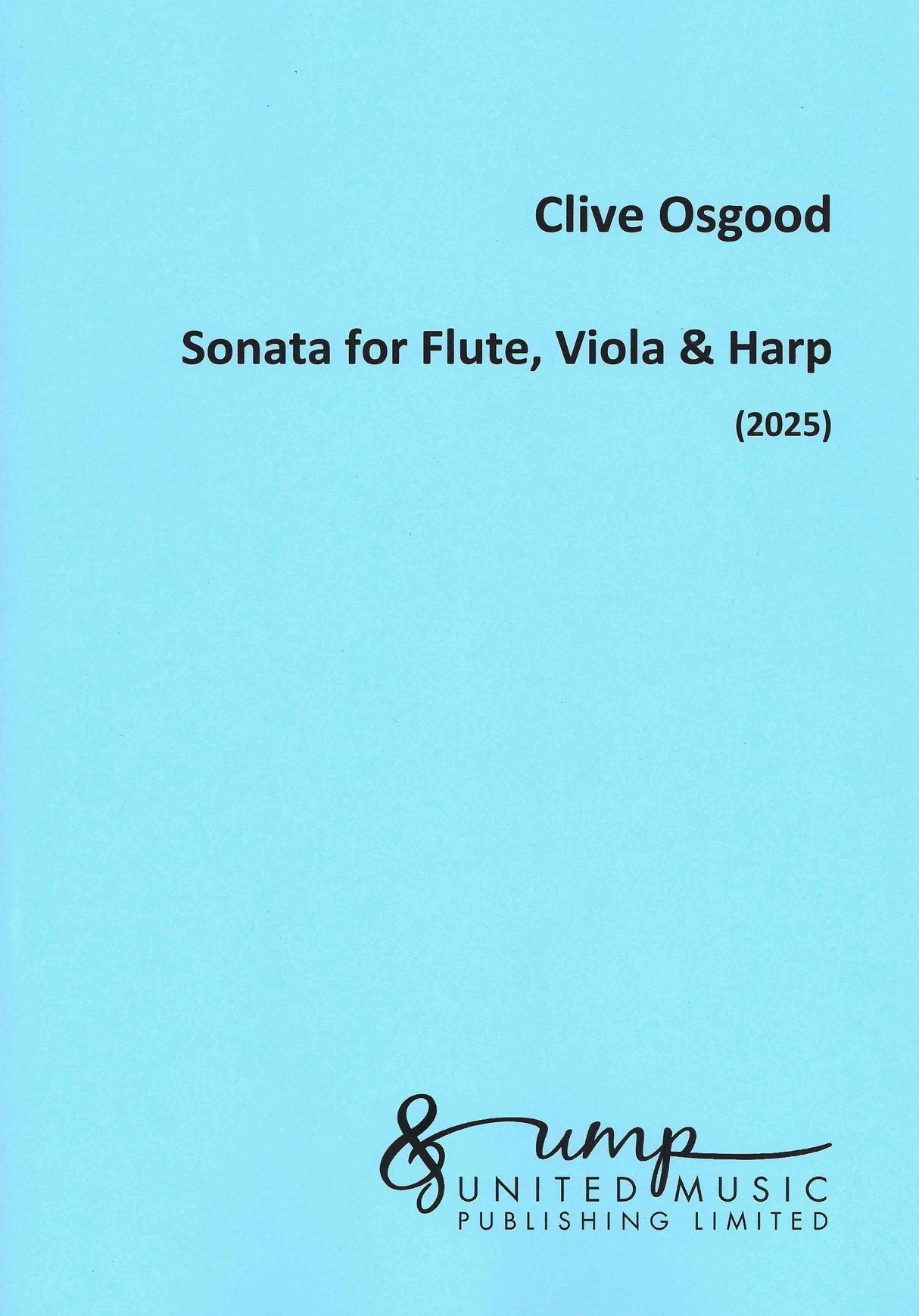 Osgood: Sonata for Flute, Viola and Harp