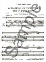 Tomasi: Variations Gregoriennes (Version for Trumpet & Piano or Organ)