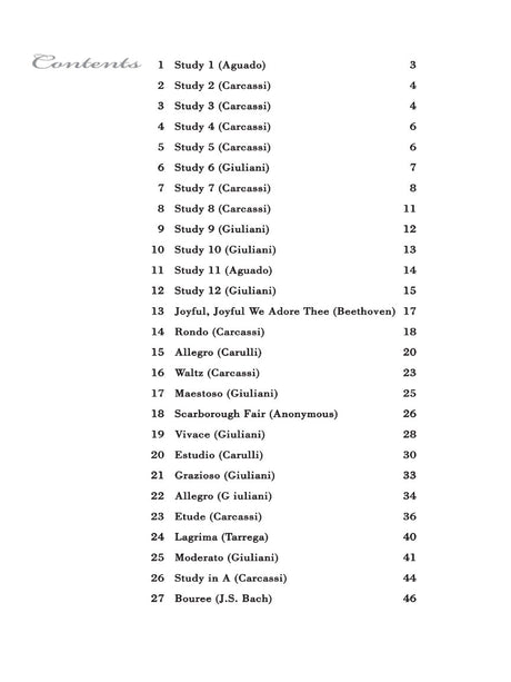 39 Progressive Solos for Classical Guitar - Book 1