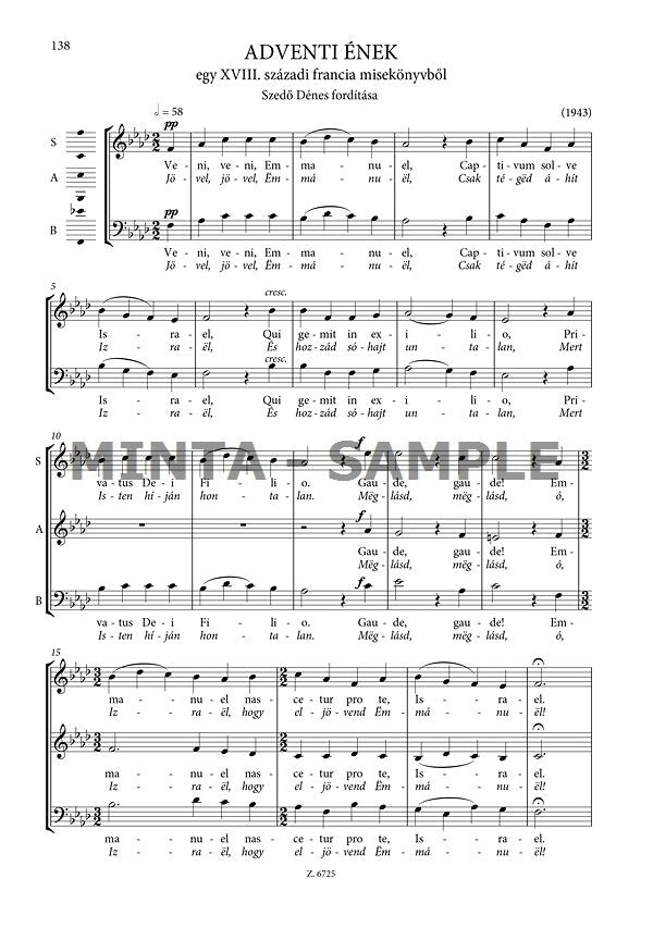 Kodály: Choral Works