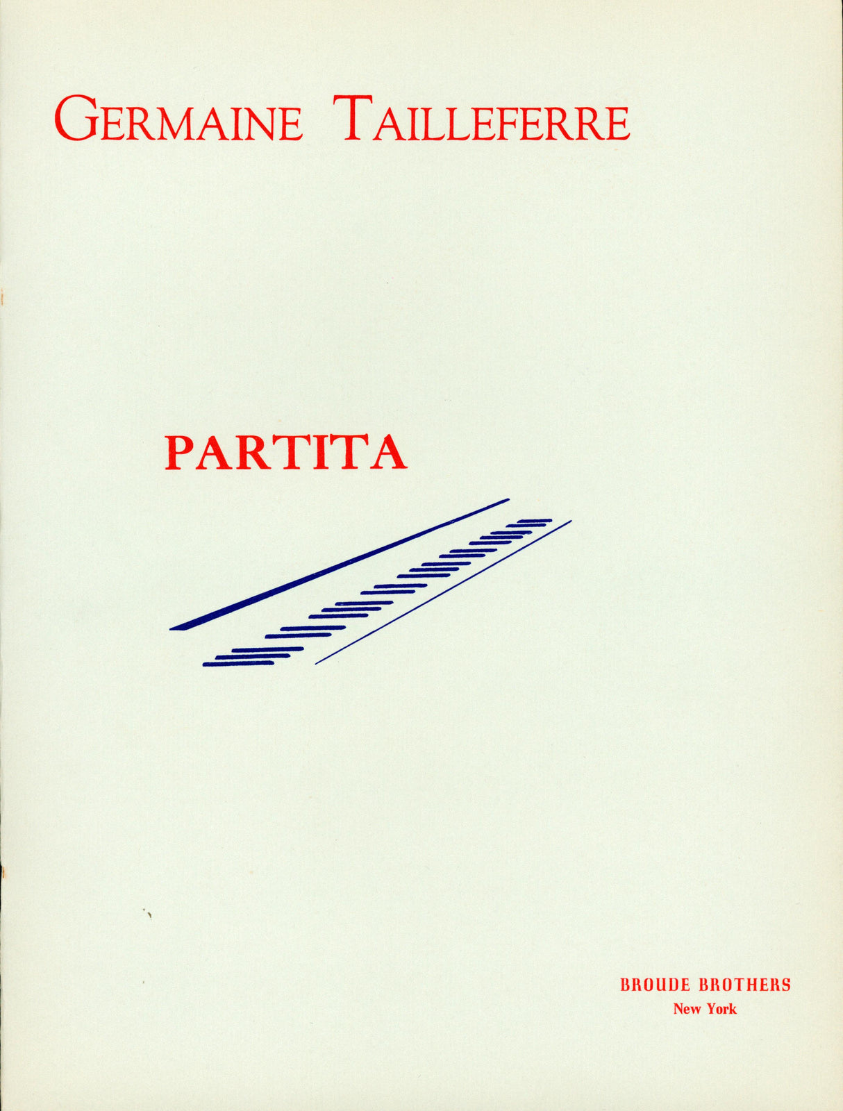 Tailleferre: Partita