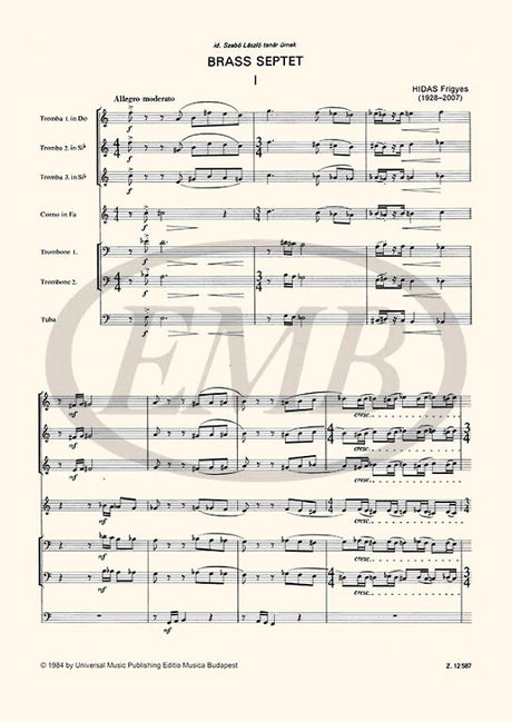 Hidas: Brass Septet