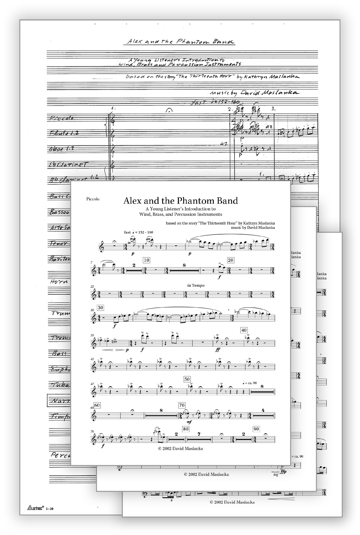 Maslanka: Alex and the Phantom Band