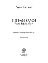 Dorman: Libi Bamizrach (Piano Sonata No. 4)