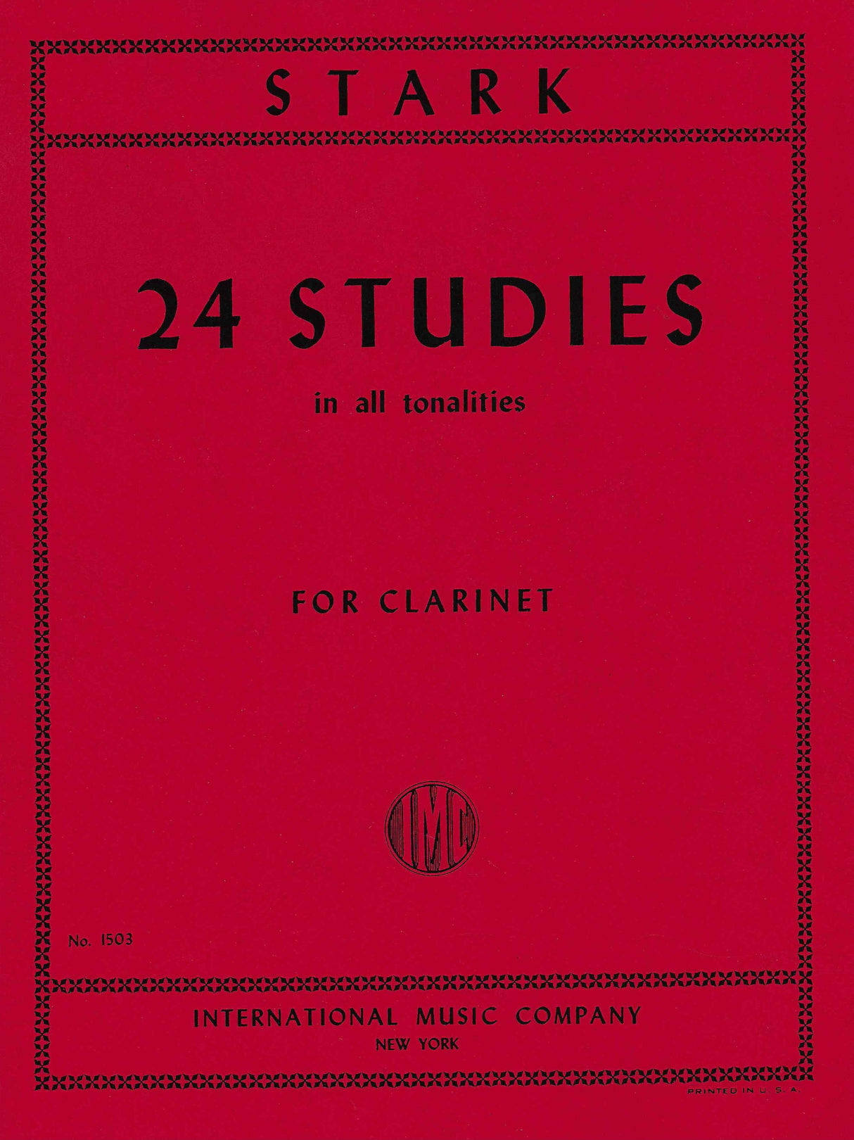 Stark: 24 Studies in All Tonalities
