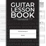 Manuscript Paper: Guitar Lesson Book