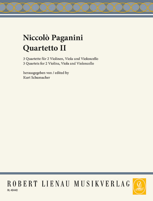 Paganini: String Quartet No. 2
