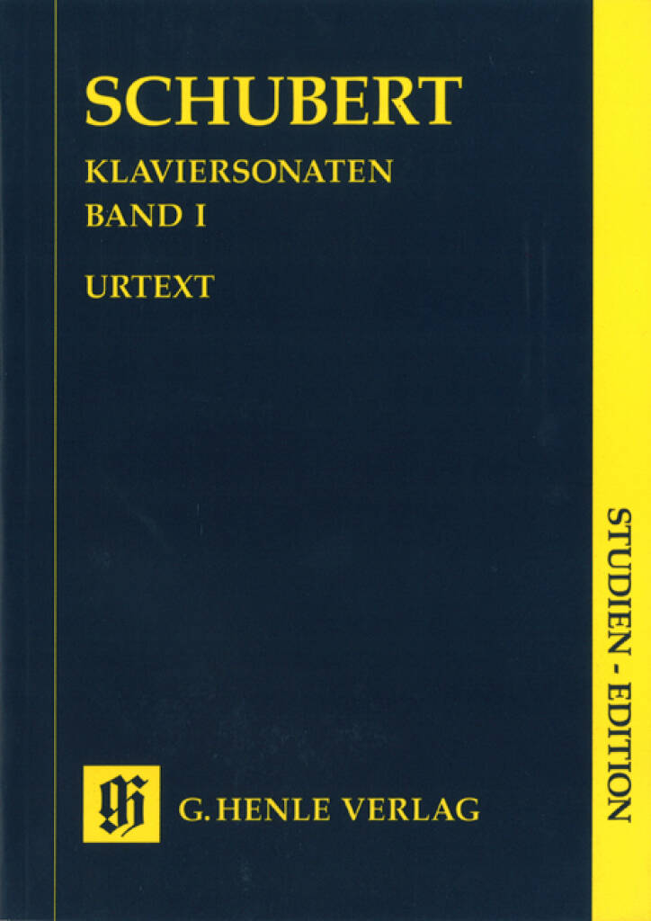 (未使用･未開封品)　Klaviersonaten Band 1 gsx453j Schubert: Piano Sonatas - Volume 1 – Ficks Music