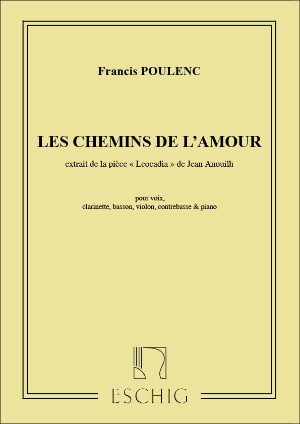 Poulenc: Les Chemins De L'Amour
