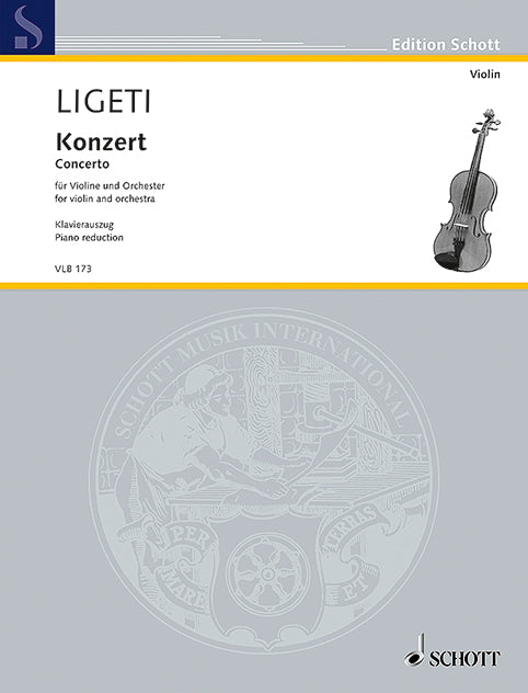 Ligeti: Violin Concerto – Ficks Music