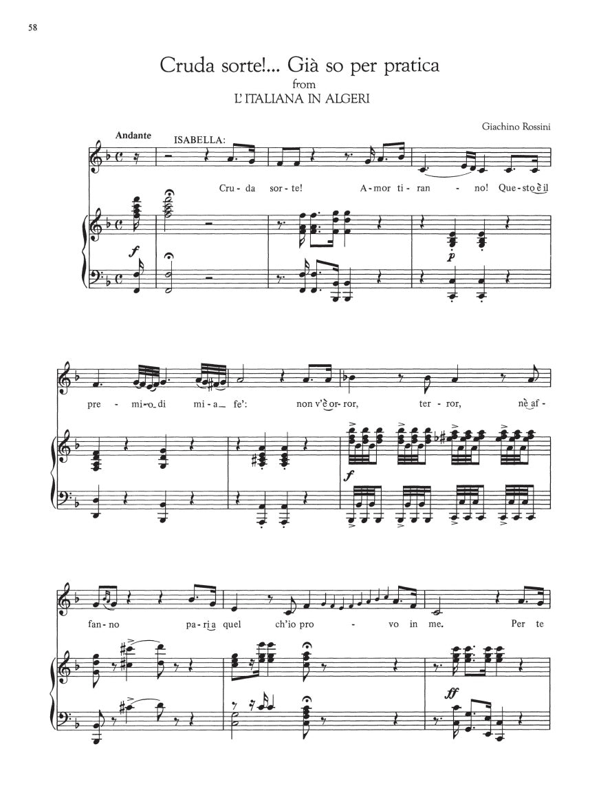 Arias for Mezzo-Soprano