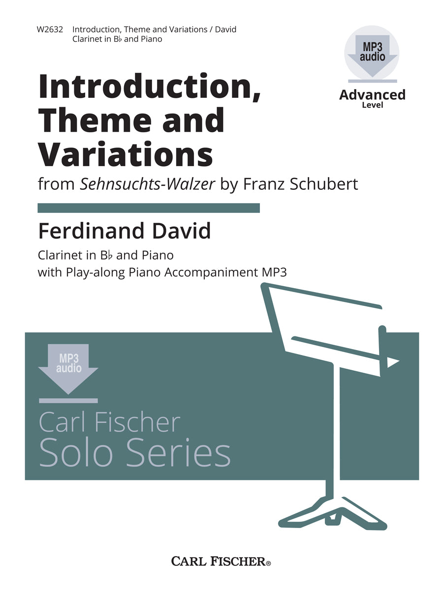 David: Introduction, Theme and Variations, Op. 8