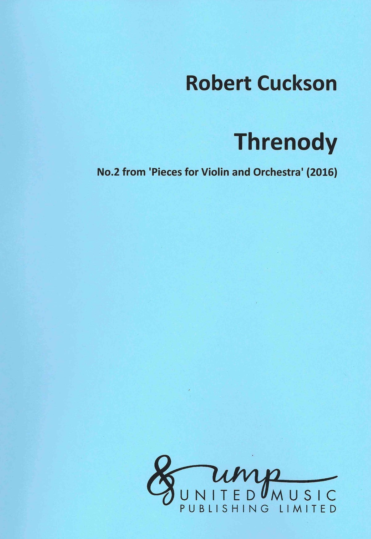 Cuckson: Threnody
