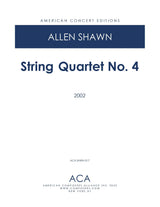 Shawn: String Quartet No. 4