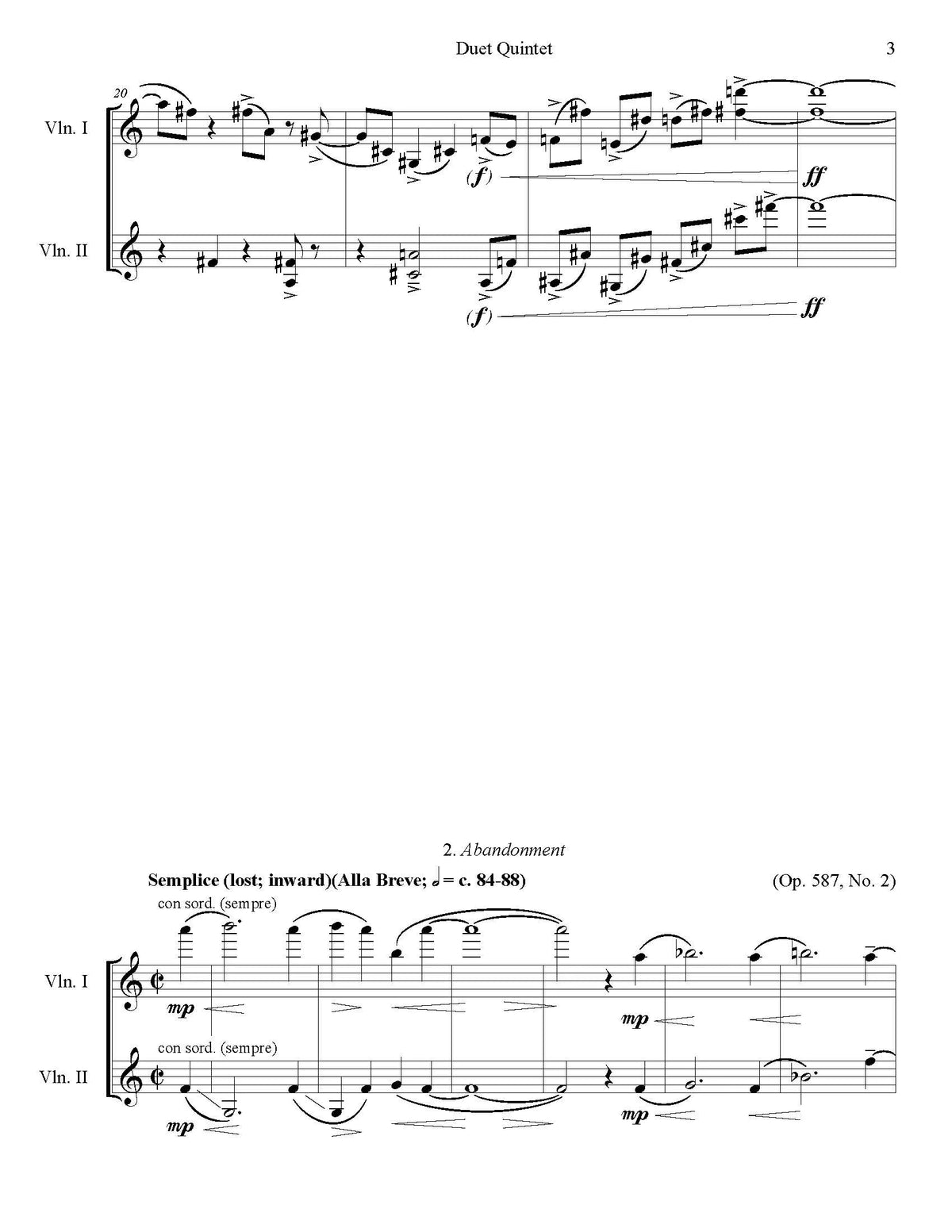 McDonald: Duet Quintet