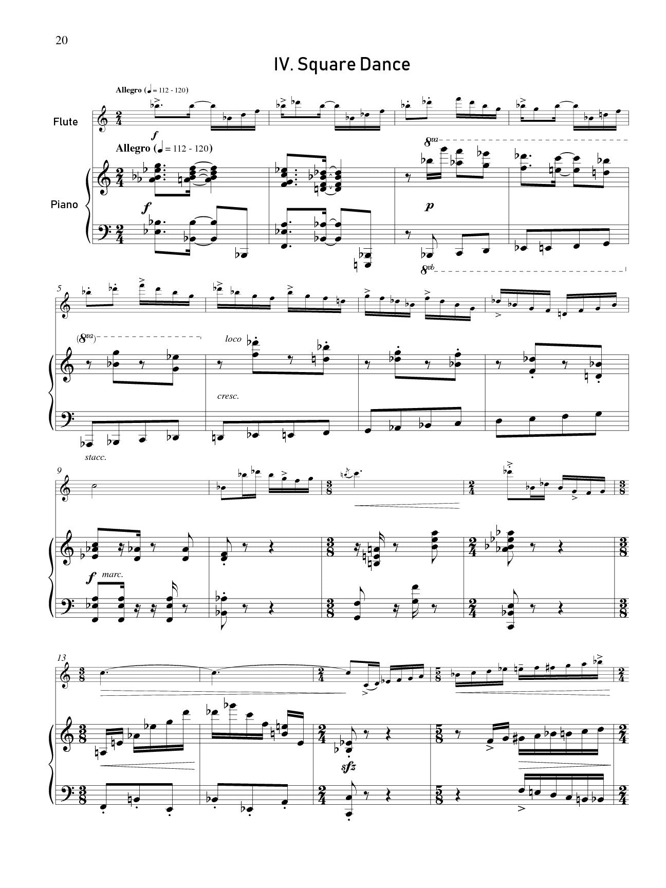 Schoenfeld: Four Souvenirs – Ficks Music