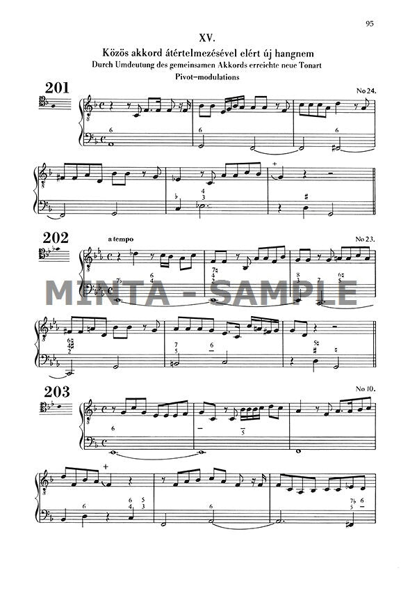 Solfege Collection: Bach Examples - Volume 1