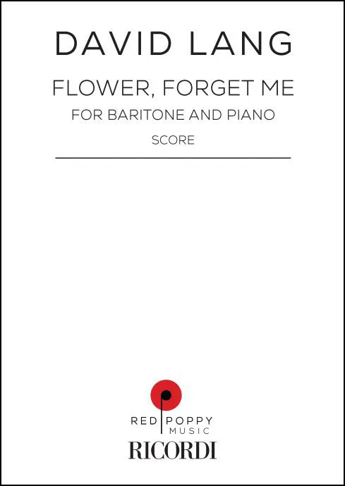 Lang: flower, forget me