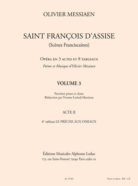 Messiaen: Saint Francois d'Assise