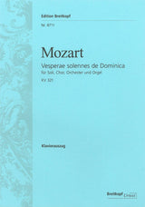 Mozart: Vesperae solennes de Dominica, K. 321