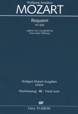 Mozart: Requiem, K. 626 (completed by Süssmayr)