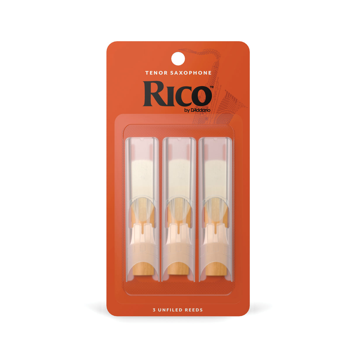 D'Addario Rico Tenor Saxophone Reeds