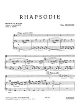 Krancher: Rhapsodie for Viola & Piano