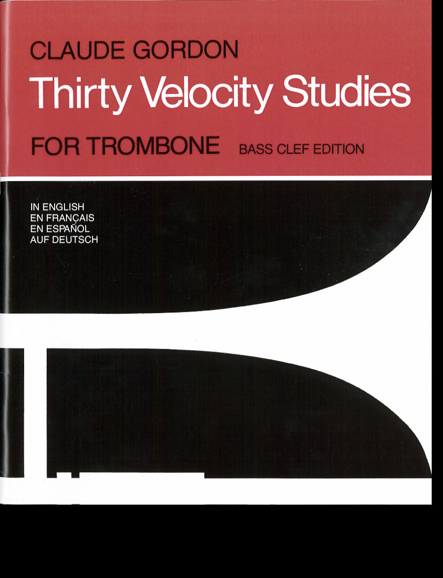 Gordon: 30 Velocity Studies for Trombone