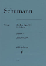 Schumann: Myrthen, Op. 25