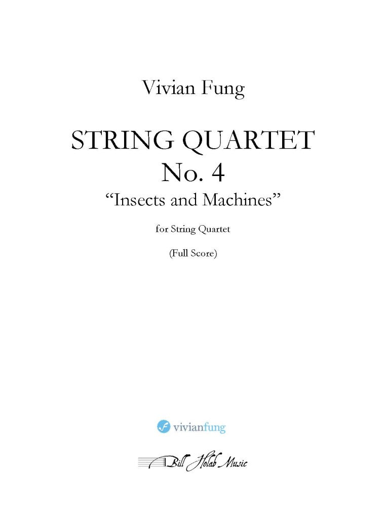 Fung: String Quartet No. 4