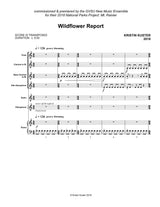 Kuster: Wildflower Report