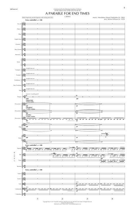 Stafylakis: A Parable for End Times