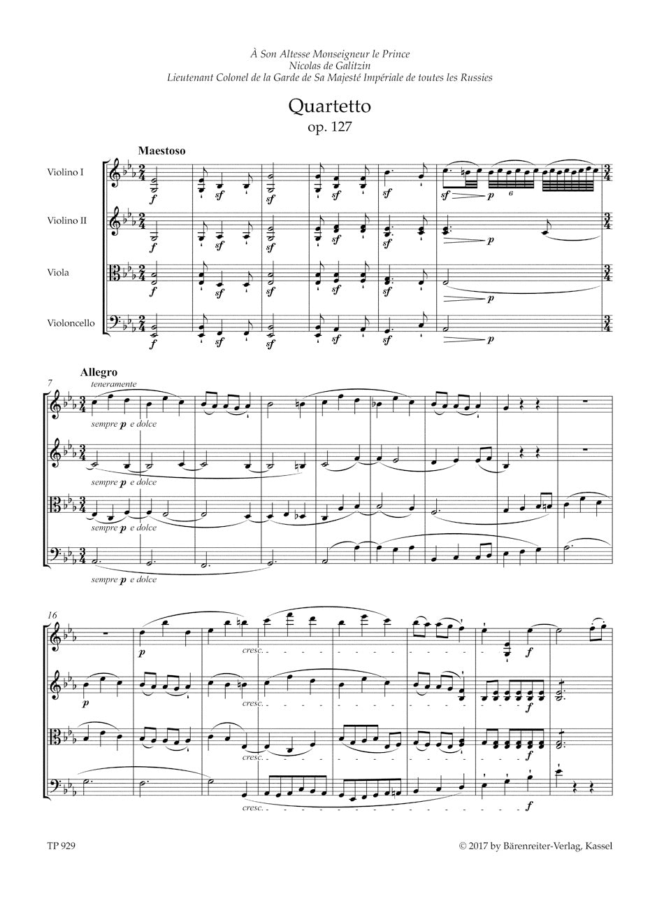 Beethoven: Late String Quartets, Opp. 127, 130-133, 135