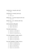 Bach: Easiest Piano Pieces