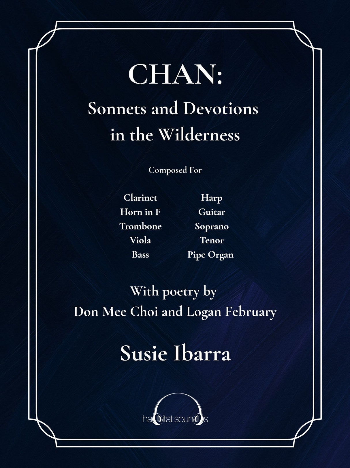 Ibarra: CHAN - Sonnets and Devotions in the Wilderness