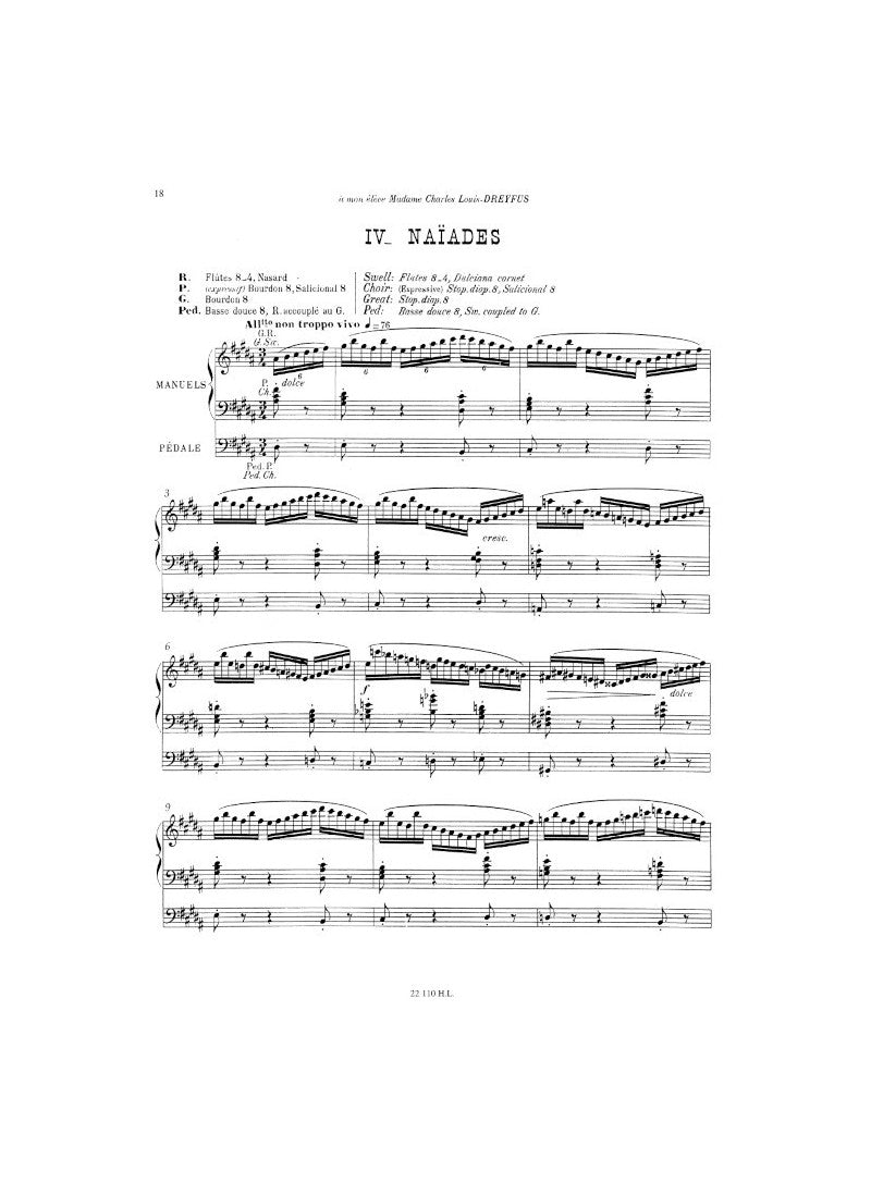 Vierne: Pièces de fantaisie, Op. 55 (Quatrième Suite)