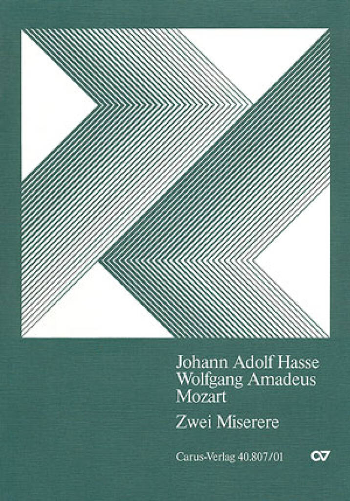 Hasse / Mozart: Two Miserere