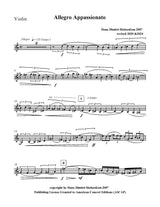 D. Richardson: Allegro Appassionato