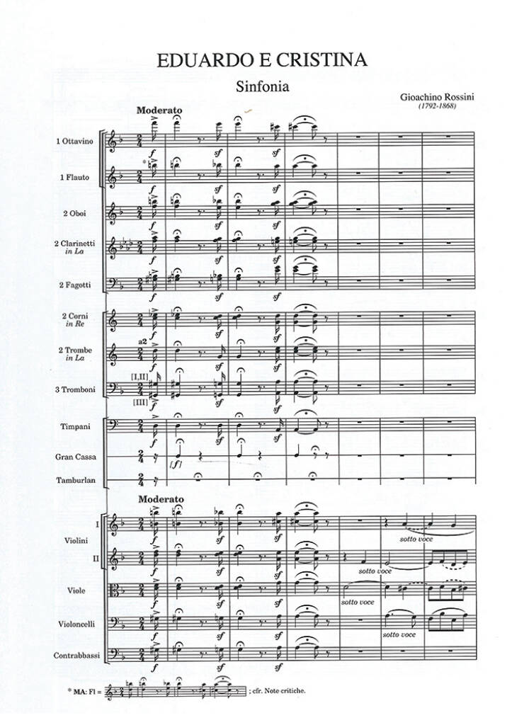 Rossini: Eduardo e Cristina