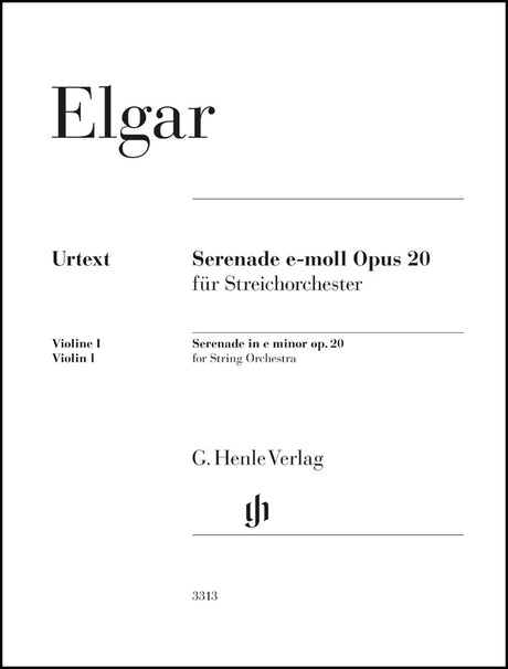 Elgar: Serenade in E Minor, Op. 20