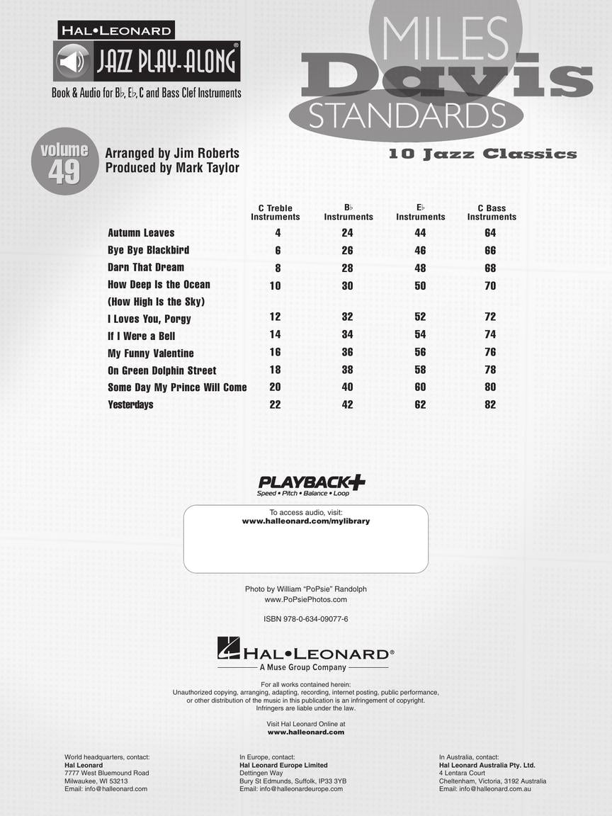 Miles Davis Standards