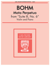 Bohm: Moto Perpetuo