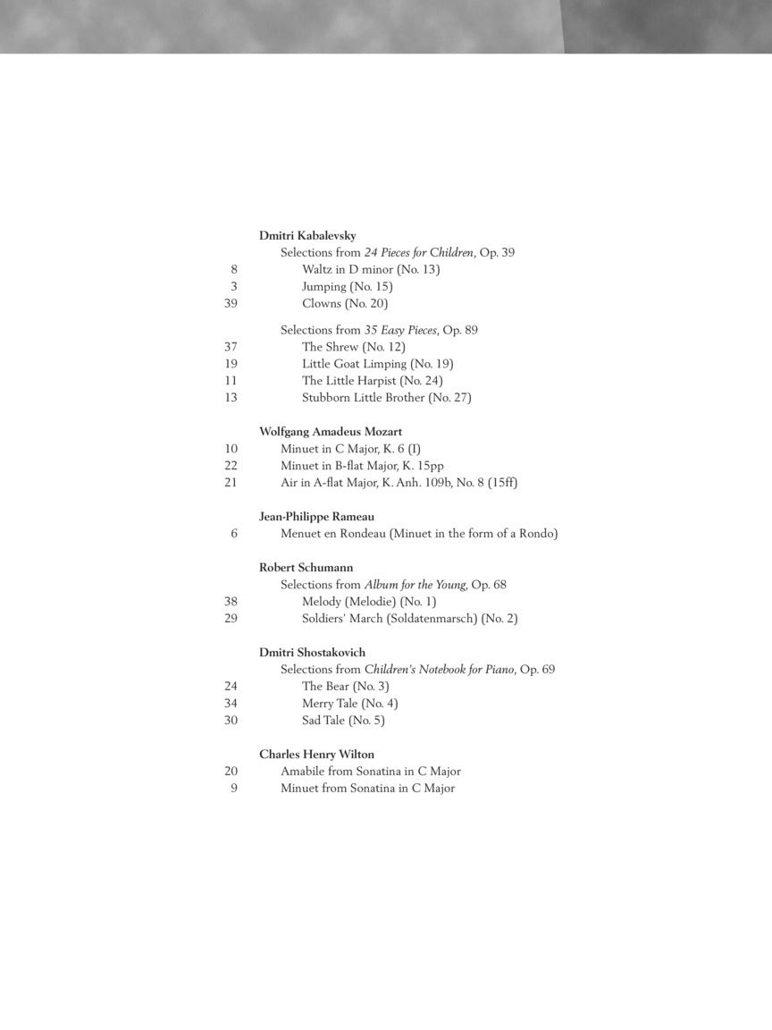 Baroque to Modern: Upper Elementary Level