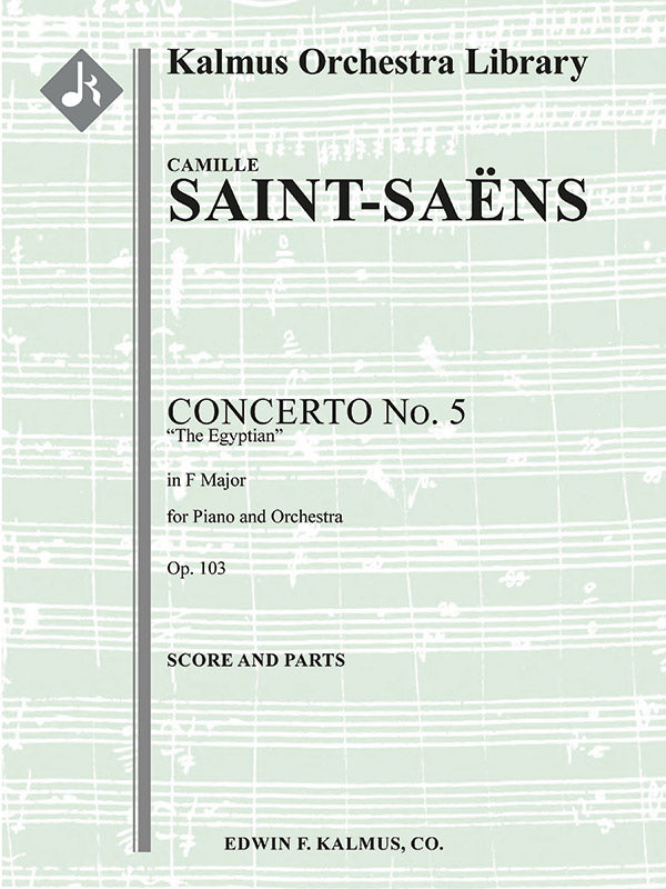 Saint-Saëns: Piano Concerto No. 5 in F Major, Op. 103