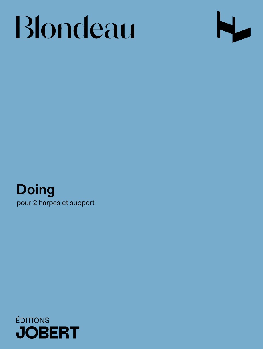 Blondeau: Doing (arr. for 2 harps & audio)