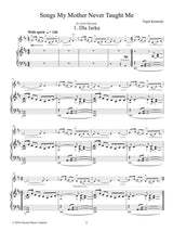Kennedy: Songs My Mother Never Taught Me (arr. for violin & piano)