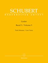 Schubert: Lieder - Volume 5