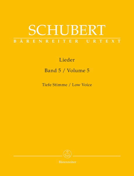 Schubert: Lieder - Volume 5