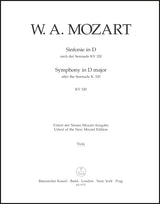 Mozart: Symphony in D Major