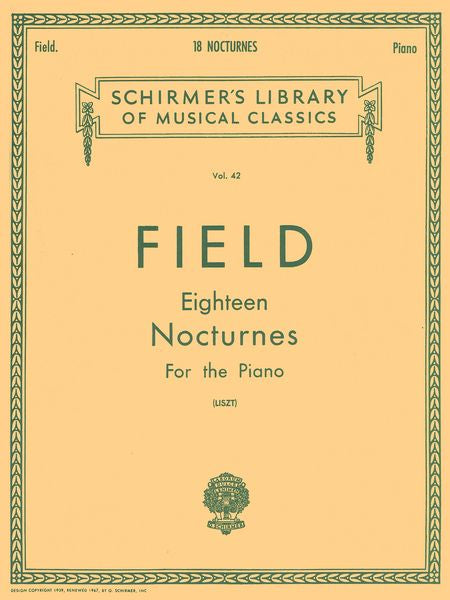 Field: 18 Nocturnes – Ficks Music
